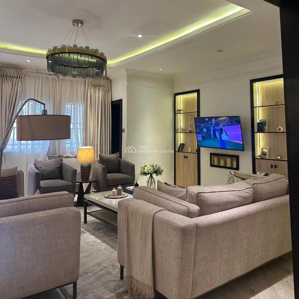 Luxury 3-bedroom Apartment, Wuye, Abuja, House for Sale
