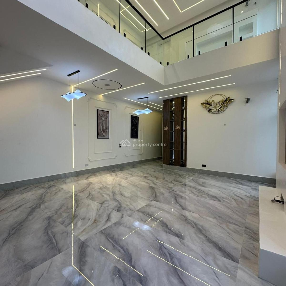 5 Bedroom Fully Detached Duplex with  Bq,swimming Pool and Cinema, Lekki Phase 1, Lekki, Lagos, Detached Duplex for Sale