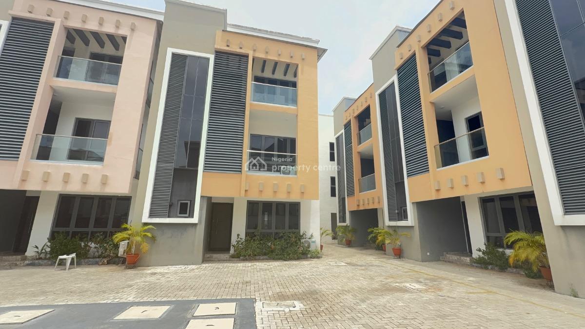 4 Bedroom Luxury Terrace Apartment, Ogun Street, Banana Island, Ikoyi, Lagos, Terraced Duplex for Rent