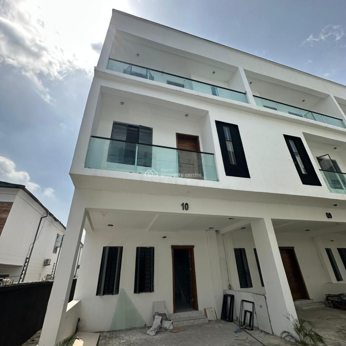 Spacious 4 Bedroom Terrace Duplex with Bq, Orchid Road, Lekki, Lagos, Terraced Duplex for Sale