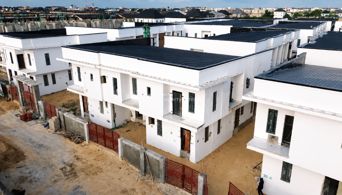 Buy Below Market Value, Atlantic Layout Estate, Ajah, Lagos, Terraced Duplex for Sale