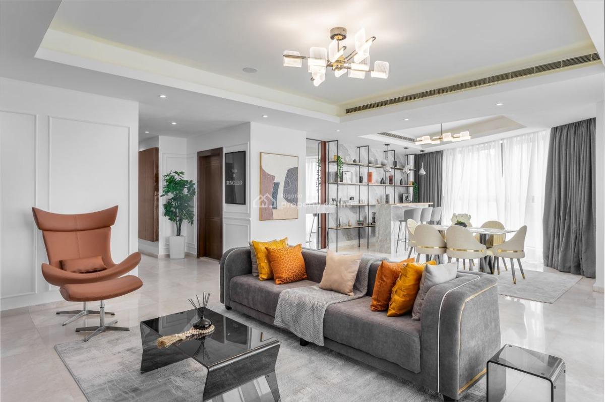 Astonishing Home in The Sky 3 Bedroom Penthouse., Eko Pearl Tower, Eko Atlantic City, Lagos, Flat / Apartment Short Let