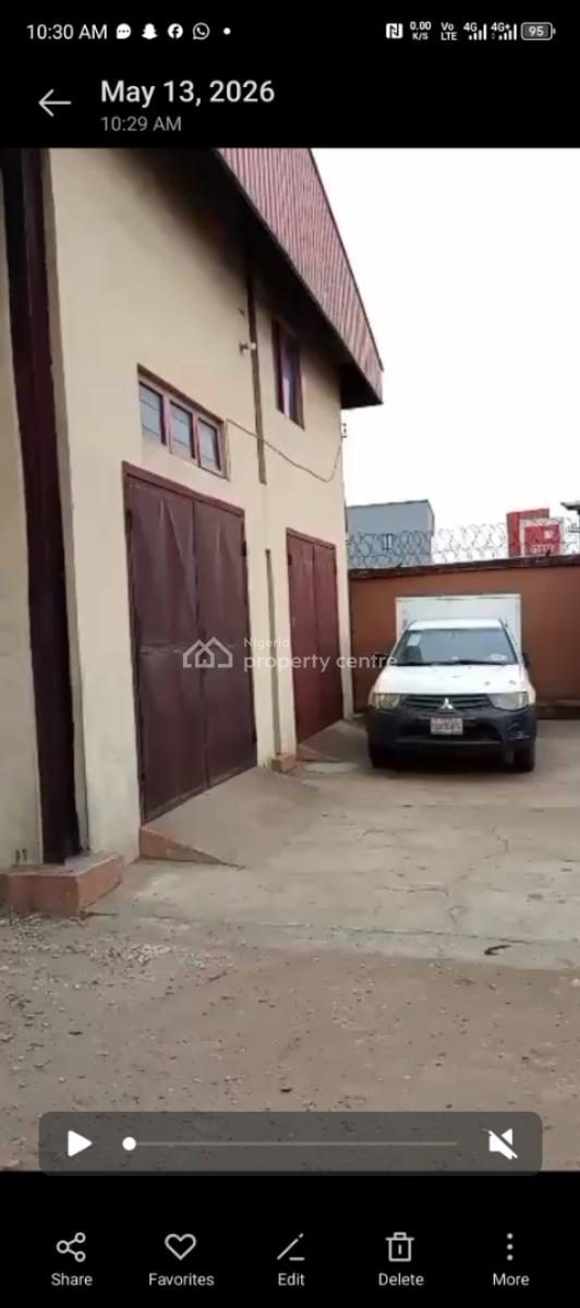 Warehouse on Egbe Ikotun Road, Egbe, Lagos, Warehouse for Sale