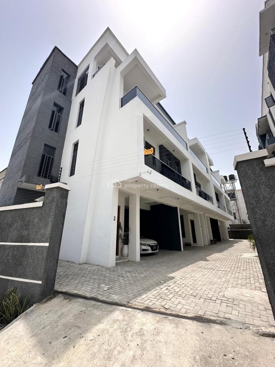 4 Bedroom Terrace Duplex with Bq, Ologolo, Lekki, Lagos, Semi-detached Duplex for Sale