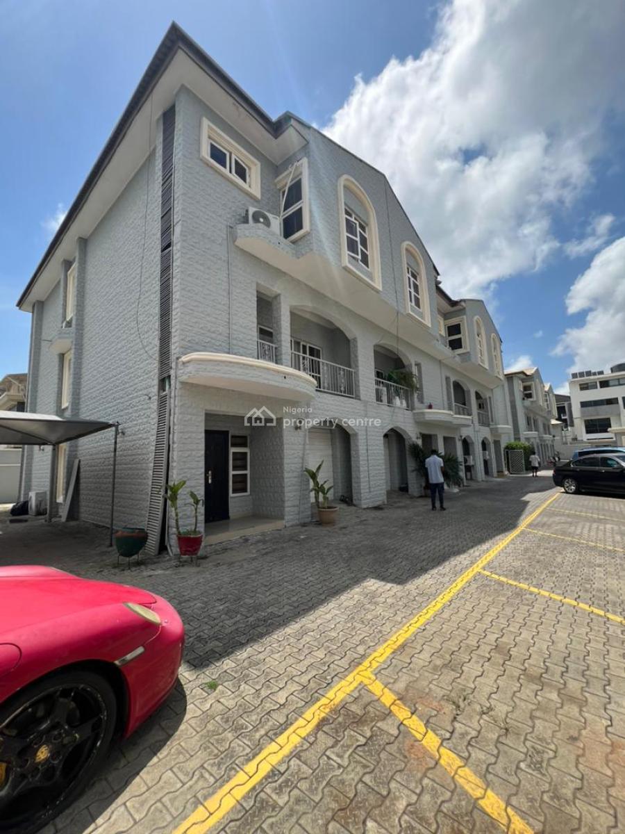 Opulent Furnished 3 Bedroom Terraced Duplex with Bq in a Secure Estate, Banana Island, Ikoyi, Lagos, Terraced Duplex for Rent