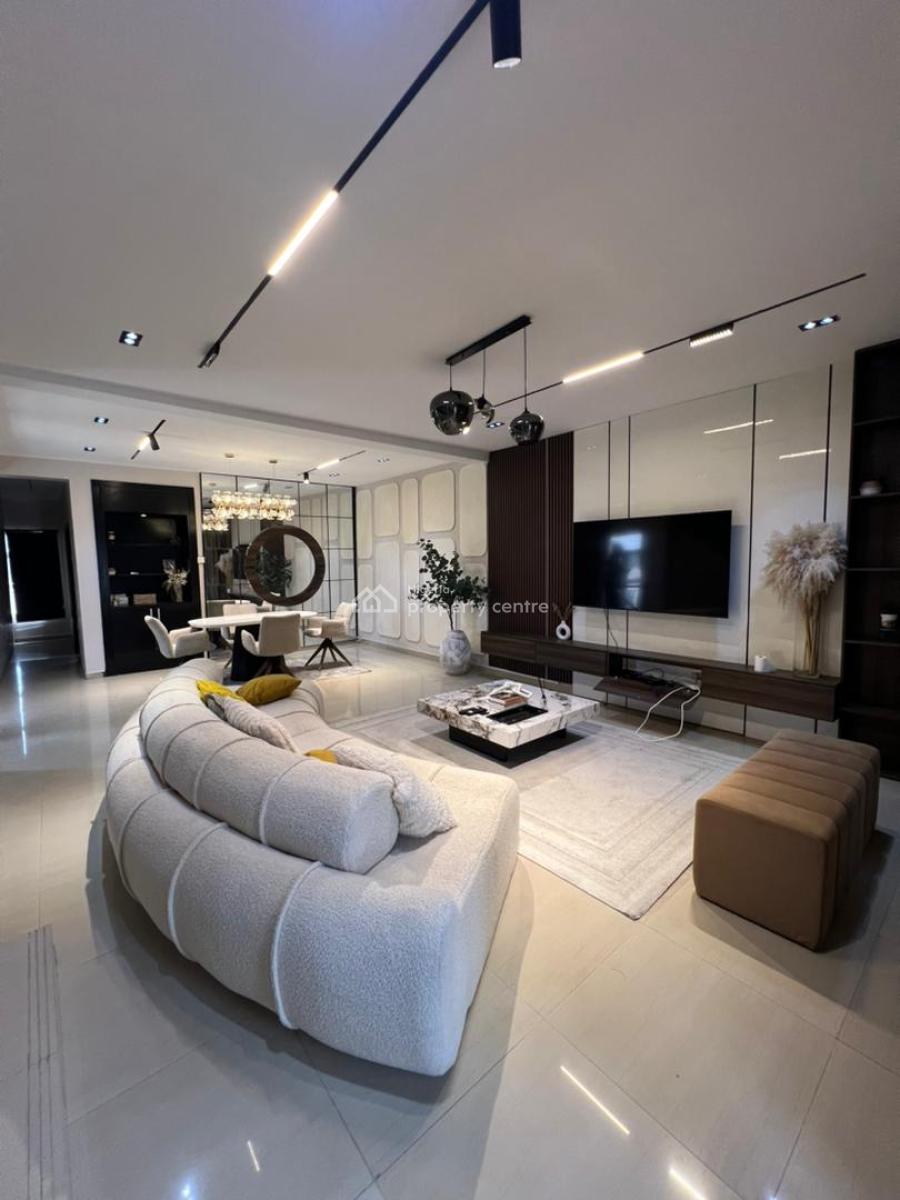 Opulent Furnished 3 Bedroom Terraced Duplex with Bq in a Secure Estate, Banana Island, Ikoyi, Lagos, Terraced Duplex for Rent