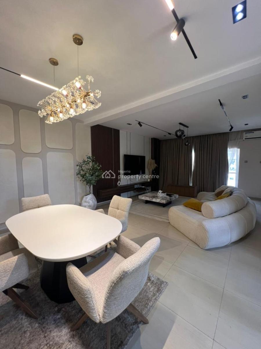 Opulent Furnished 3 Bedroom Terraced Duplex with Bq in a Secure Estate, Banana Island, Ikoyi, Lagos, Terraced Duplex for Rent