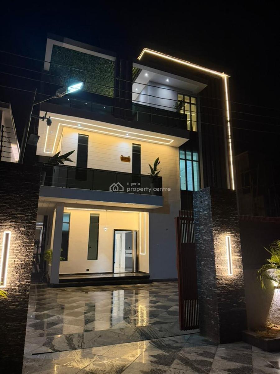 Luxury 5-bedroom Detached Duplex with Bq, Apo, Abuja, Detached Duplex for Sale