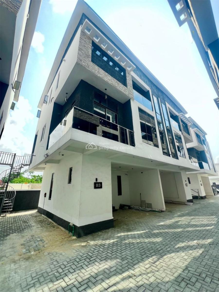 Fully Serviced 5 Bedroom Semi Detached Duplex, Abraham Adesanya,, Lekki Expressway, Lekki, Lagos, Semi-detached Duplex for Rent