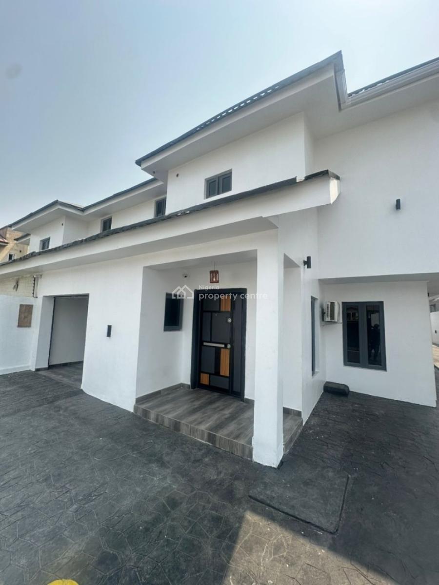 Luxury 5 Bedroom Semi Detached House  with Room Bq, Lekki Phase 1, Lekki, Lagos, Semi-detached Duplex for Rent
