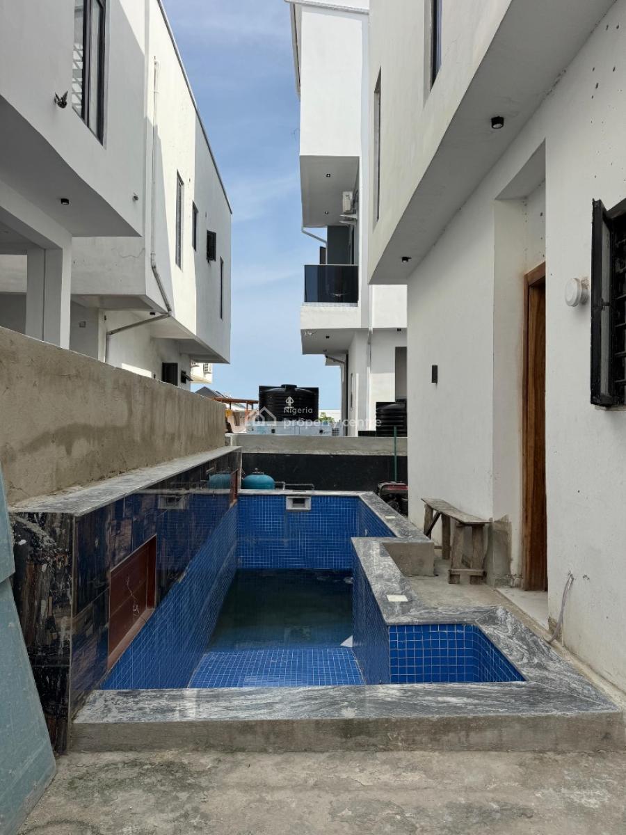 Contemporary 5 Bedroom Detached Duplex with a Pool & Bq, Lekki County, Lekki, Lagos, Detached Duplex for Sale