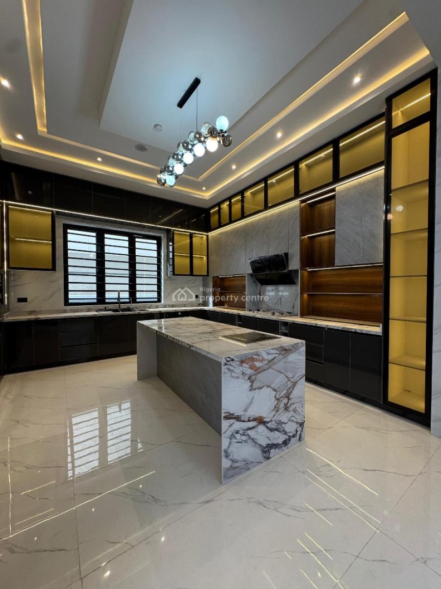 Contemporary 5 Bedroom Detached Duplex with Cinema , Pool & Bq, Lekki County, Lekki, Lagos, Detached Duplex for Sale