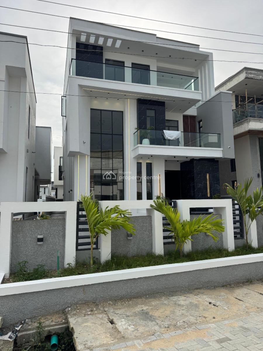 Contemporary 5 Bedroom Detached Duplex with Cinema , Pool & Bq, Lekki County, Lekki, Lagos, Detached Duplex for Sale