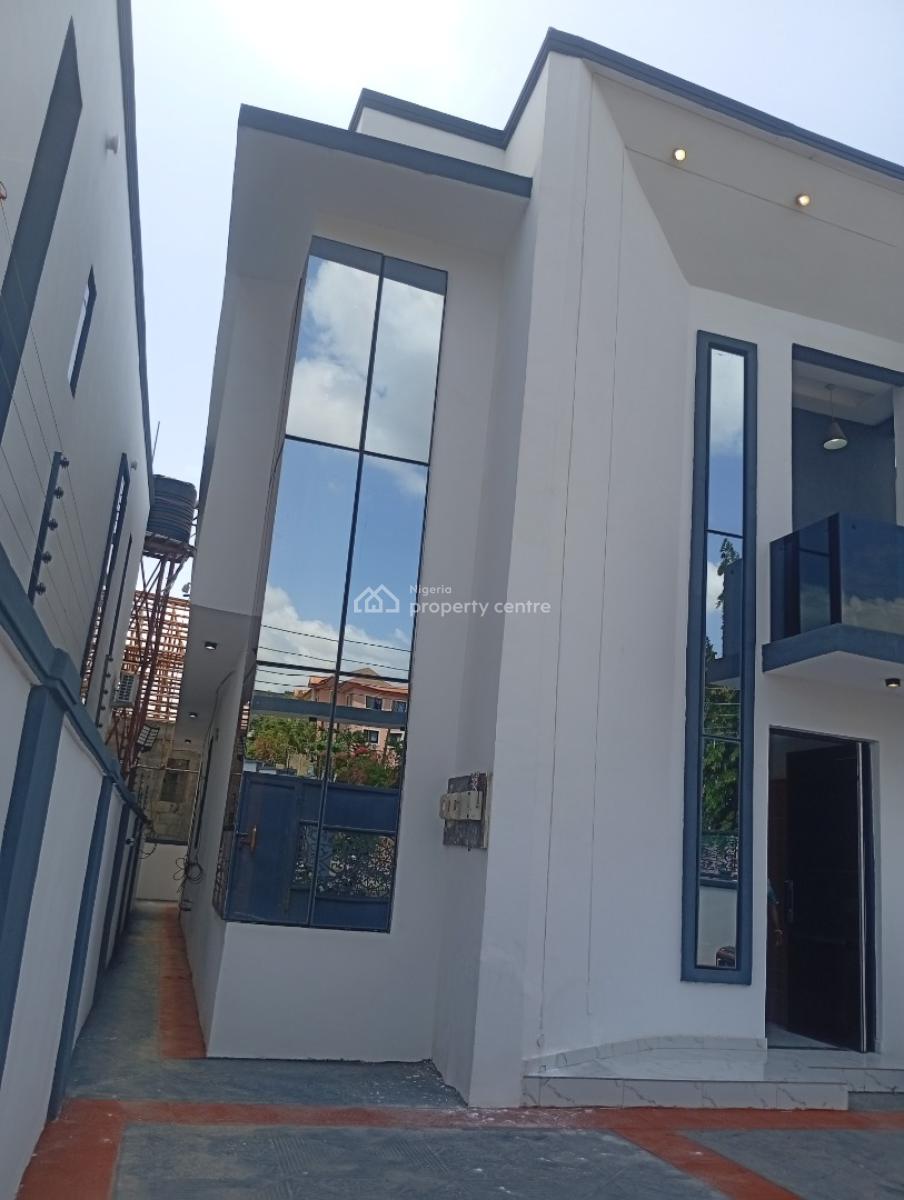 4 Bedroom Fully Detached with B/q, K Farm Estate,obawole Ogba, Ikeja, Lagos, Detached Duplex for Sale