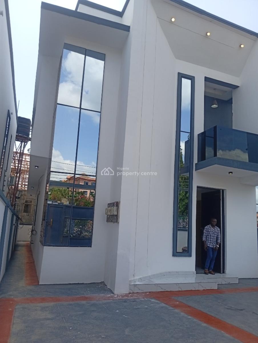 4 Bedroom Fully Detached with B/q, K Farm Estate,obawole Ogba, Ikeja, Lagos, Detached Duplex for Sale