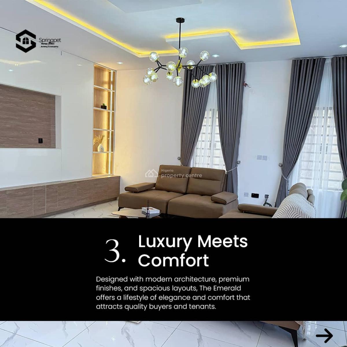 Luxury Meet Comfort The Emerald Supreme Investment Choice Home, Ajah Lagos Nigeria, Ogombo, Ajah, Lagos, Detached Duplex for Sale