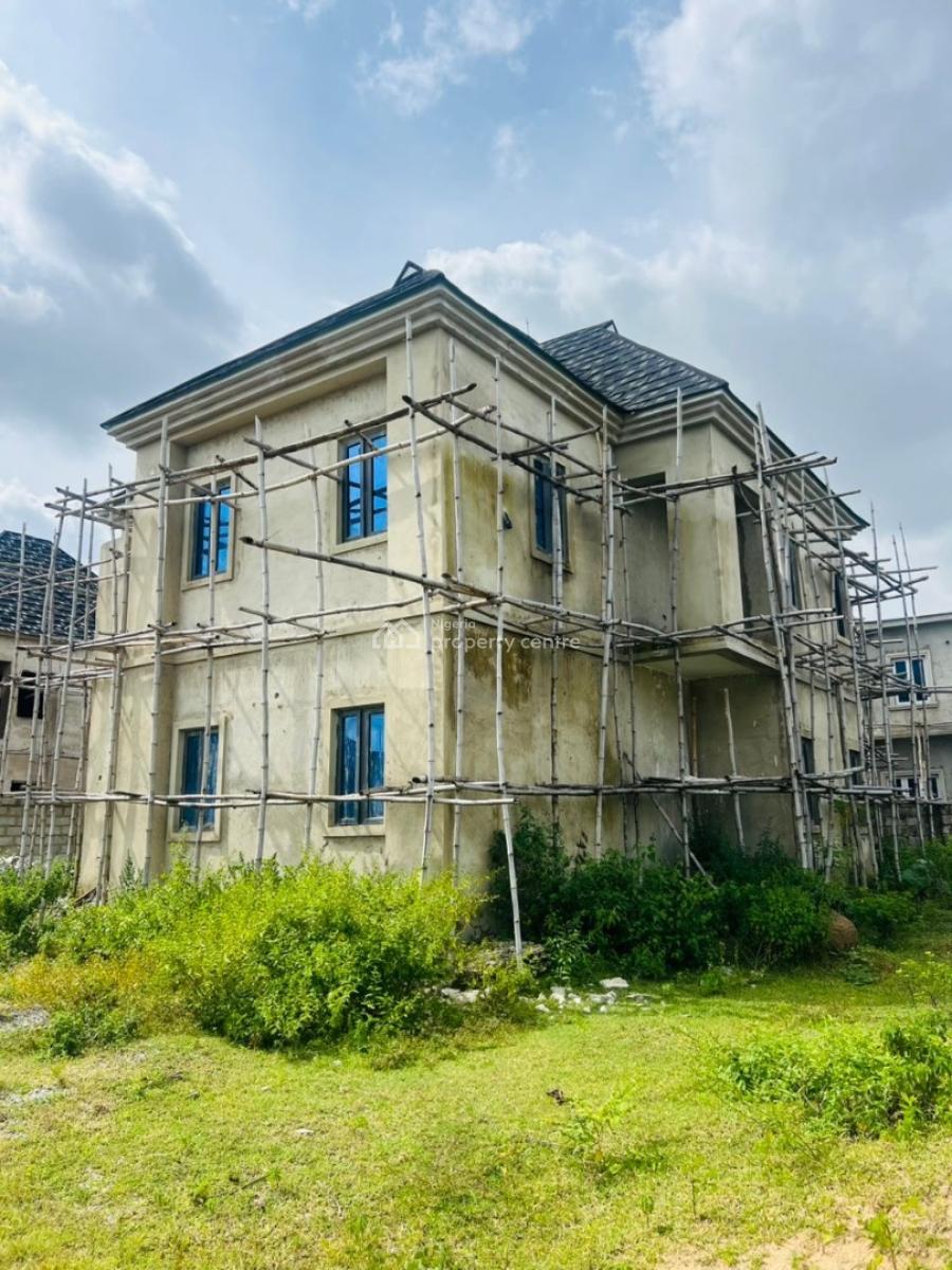 Fully Detached 4 Bedroom Duplex with Inbuilt Bq, Opposite Dunamis Church Center, Lugbe District, Abuja, Detached Duplex for Sale