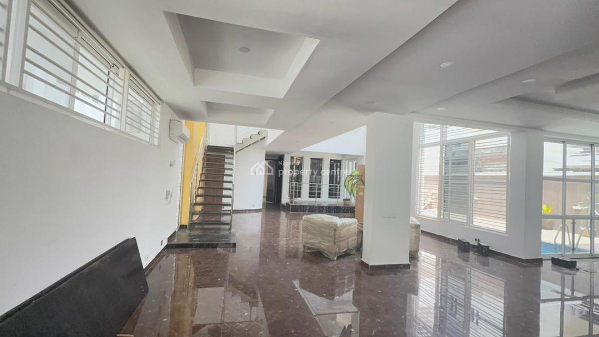 Luxury 5 Bedroom Fully Detached House with 2 Rooms Bq,gym,swimming Pool, Banana Island, Ikoyi, Lagos, Detached Duplex for Rent