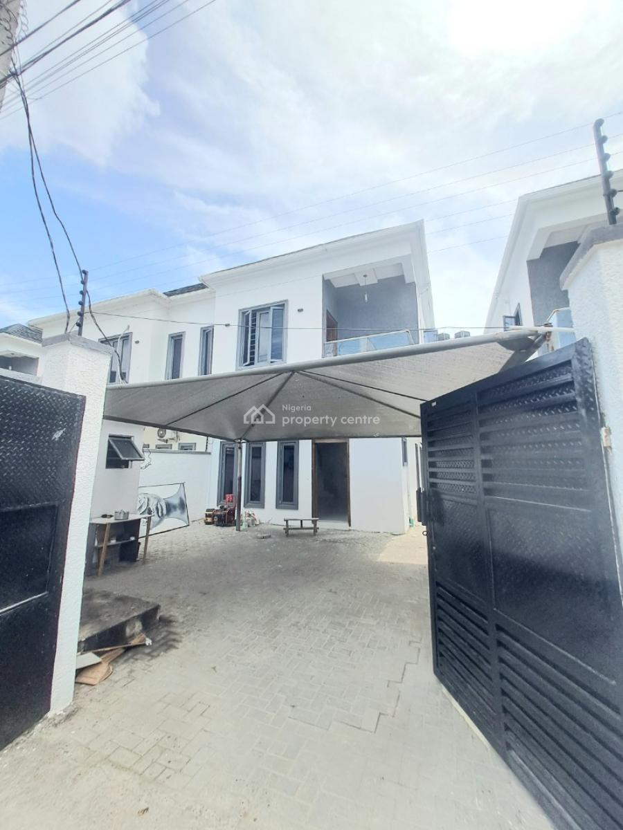 Well Built 4 Bedroom Semi Detached with Bq in a Gated Estate, Ikate, Lekki, Lagos, Semi-detached Duplex for Rent