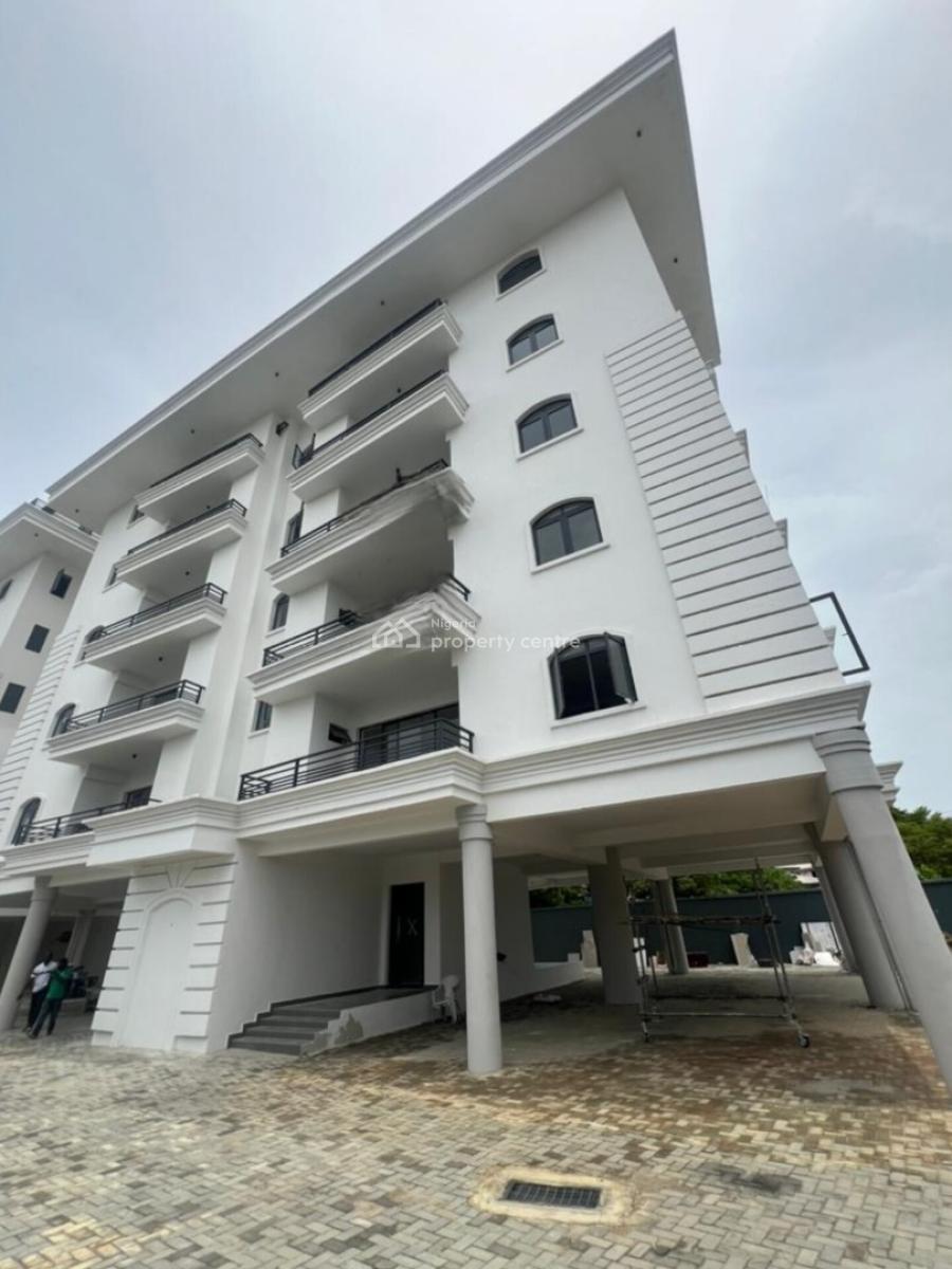 Stylish 3 Bedroom Apartment with Bq, Pool, & Gym in a Secure Estate, Admiralty, Lekki Phase 1, Lekki, Lagos, Flat / Apartment for Rent