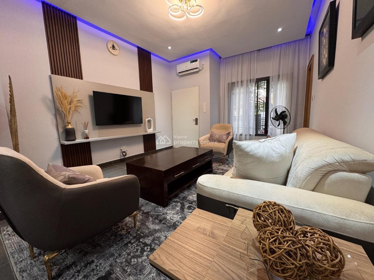 Luxury and Serviced 1 Bedroom Apartment with 24/7 Electricity, Asokoro District, Abuja, Flat / Apartment for Rent