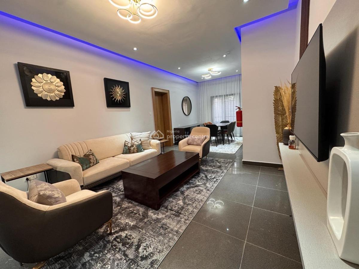 Luxury and Serviced 1 Bedroom Apartment with 24/7 Electricity, Asokoro District, Abuja, Flat / Apartment for Rent