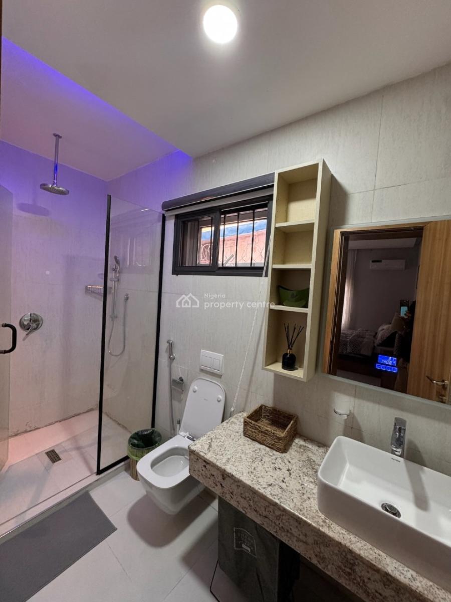 Luxury and Serviced 1 Bedroom Apartment with 24/7 Electricity, Asokoro District, Abuja, Flat / Apartment for Rent
