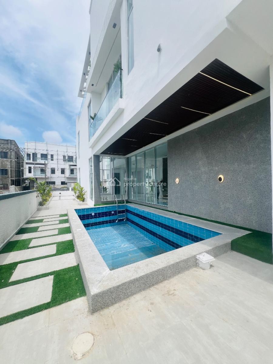 5 Bedroom Duplex with Cinema Gyn and Swimming Pool, Osapa Lekki Lagos, Osapa, Lekki, Lagos, Detached Duplex for Sale