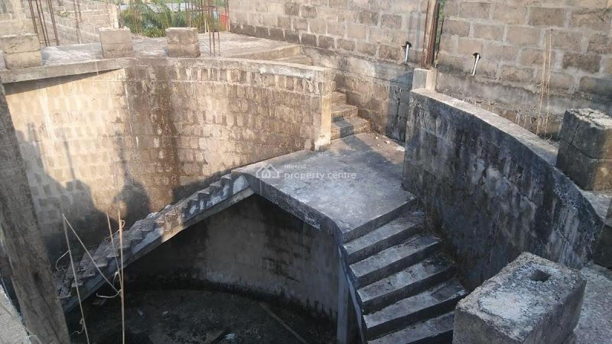 Uncompleted 98 Rooms Hotel Building on a Large Size of Land, Along Buzo Road, Asaba, Delta, Hotel / Guest House for Sale