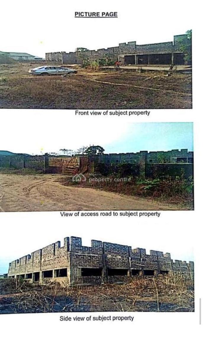 Uncompleted 98 Rooms Hotel Building on a Large Size of Land, Along Buzo Road, Asaba, Delta, Hotel / Guest House for Sale