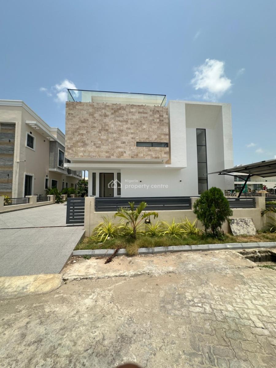 Luxury 5 Bedroom Fully Detached Duplex with Bq, Chevron, Lekki, Lagos, Detached Duplex for Sale