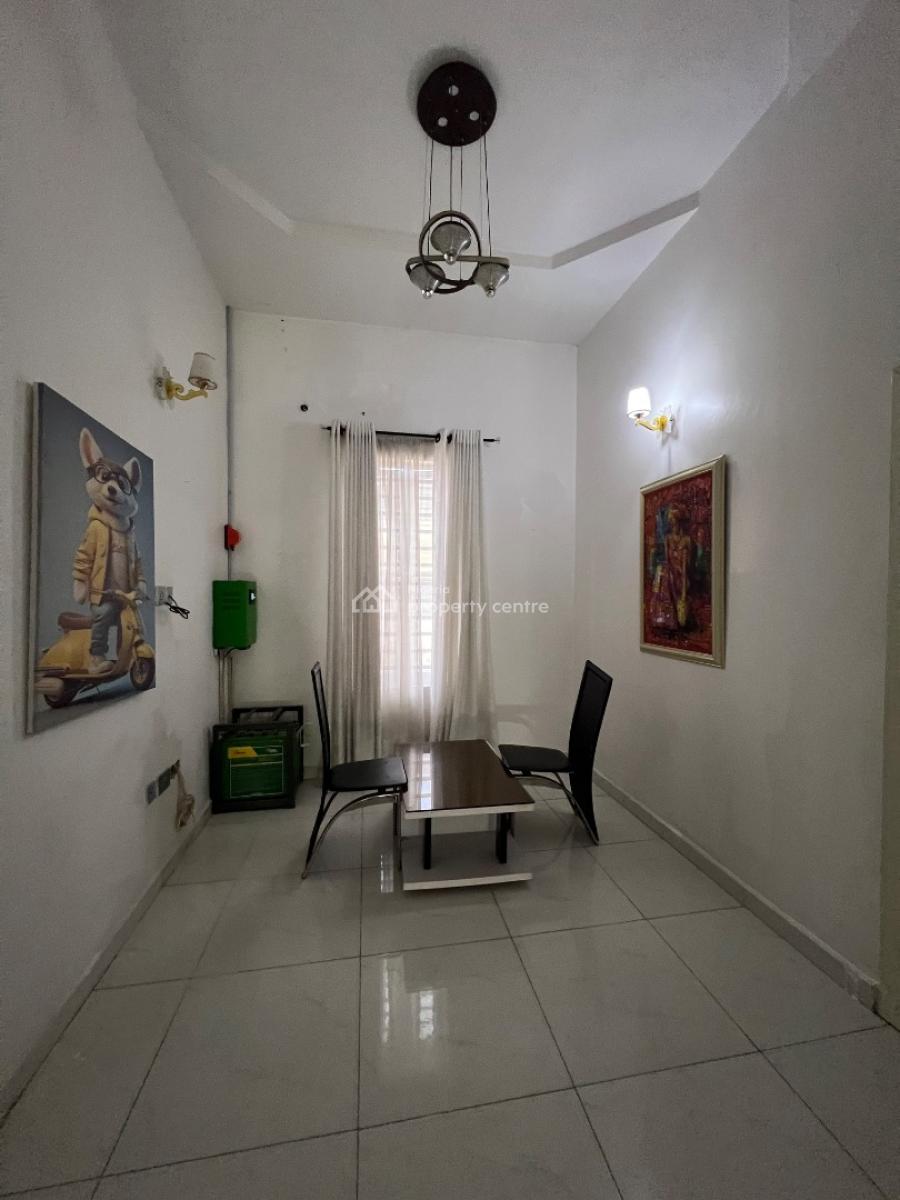 Furnished 4 Bedroom Semi Detached Duplex with a Bq, Chevron, Lekki, Lagos, Semi-detached Duplex for Rent