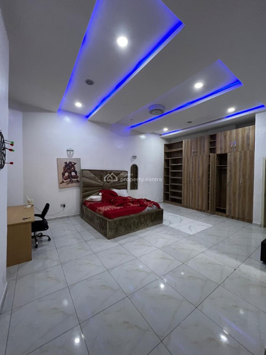 Furnished 4 Bedroom Semi Detached Duplex with a Bq, Chevron, Lekki, Lagos, Semi-detached Duplex for Rent