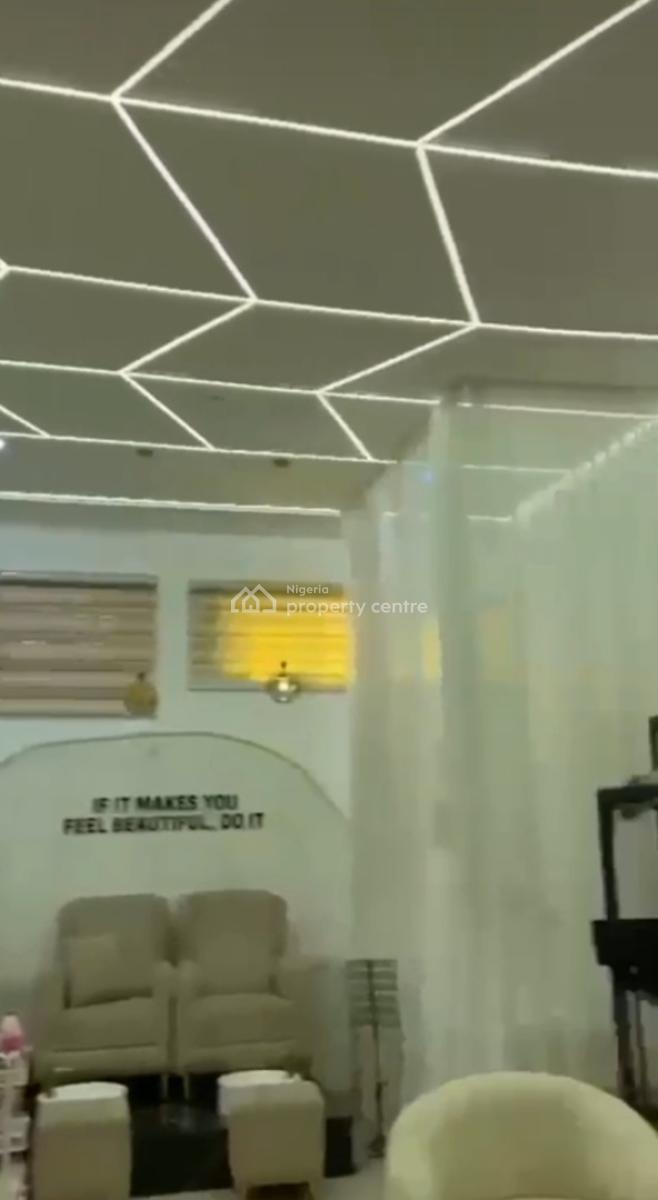 Unisex Ground Floor Salon for Lease, Fully Furnished, Wuse 2, Abuja, Shop for Rent