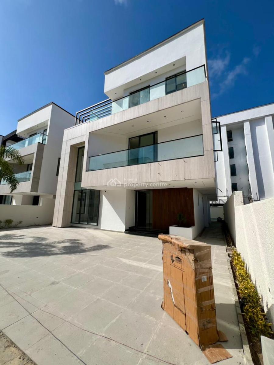 Massive 6 Bedroom Fully Detached Home with Swimming Pool, Elevator,cinema, Lekki Phase 1, Lekki, Lagos, Detached Duplex for Sale