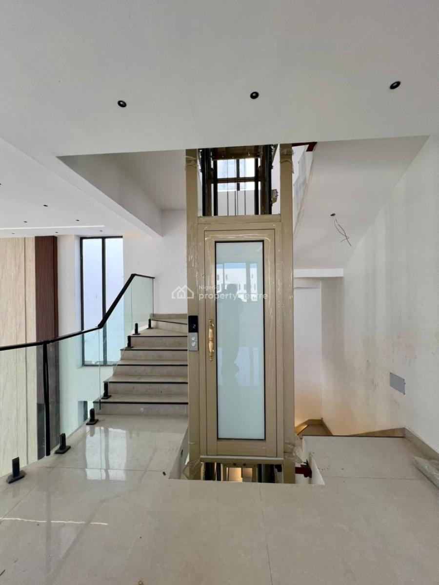 Massive 6 Bedroom Fully Detached Home with Swimming Pool, Elevator,cinema, Lekki Phase 1, Lekki, Lagos, Detached Duplex for Sale