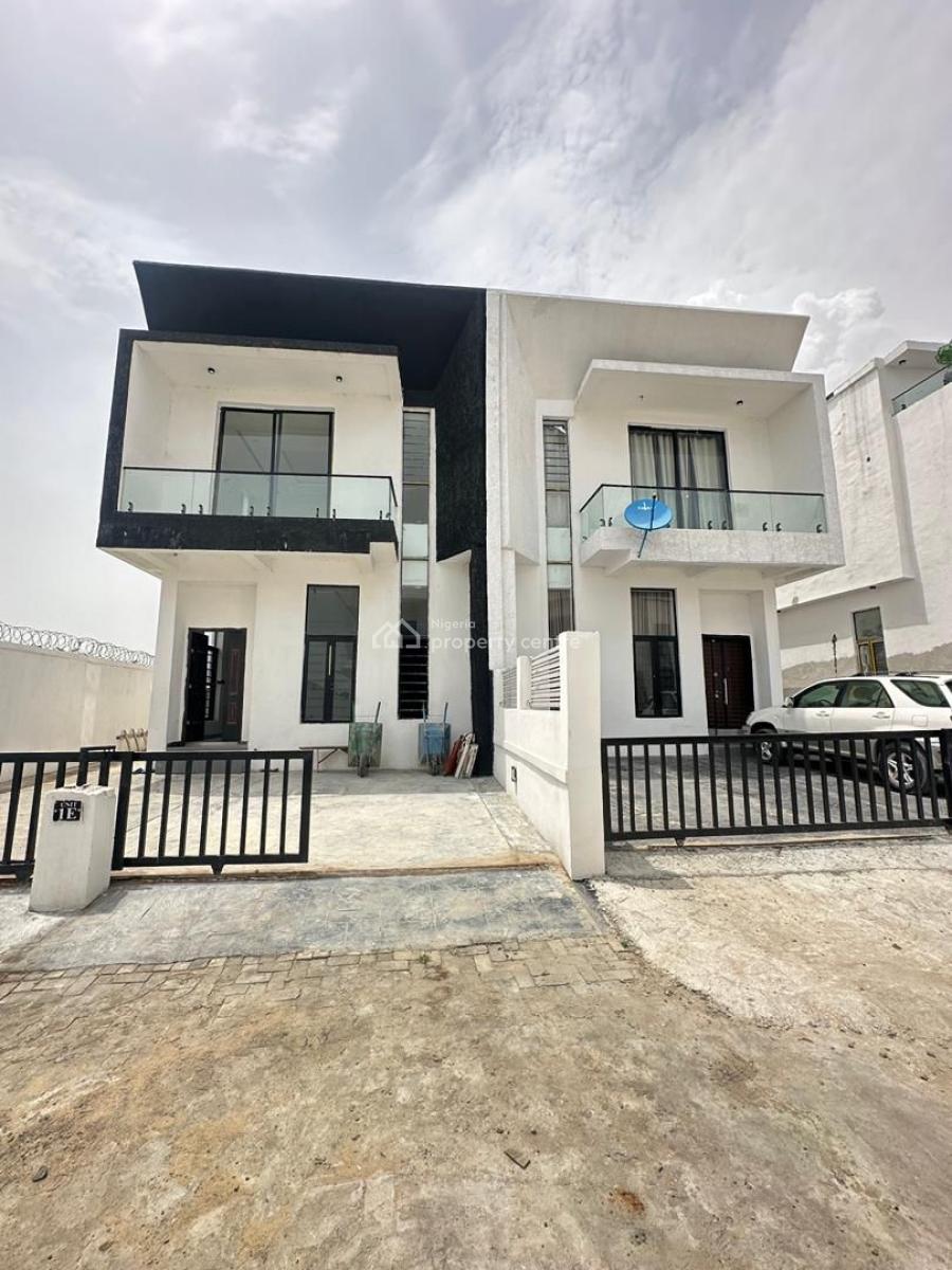 Aesthetic Brand New 4 Bedroom Semi Detached Duplex with Bq, Ajah, Lagos, Semi-detached Duplex for Sale