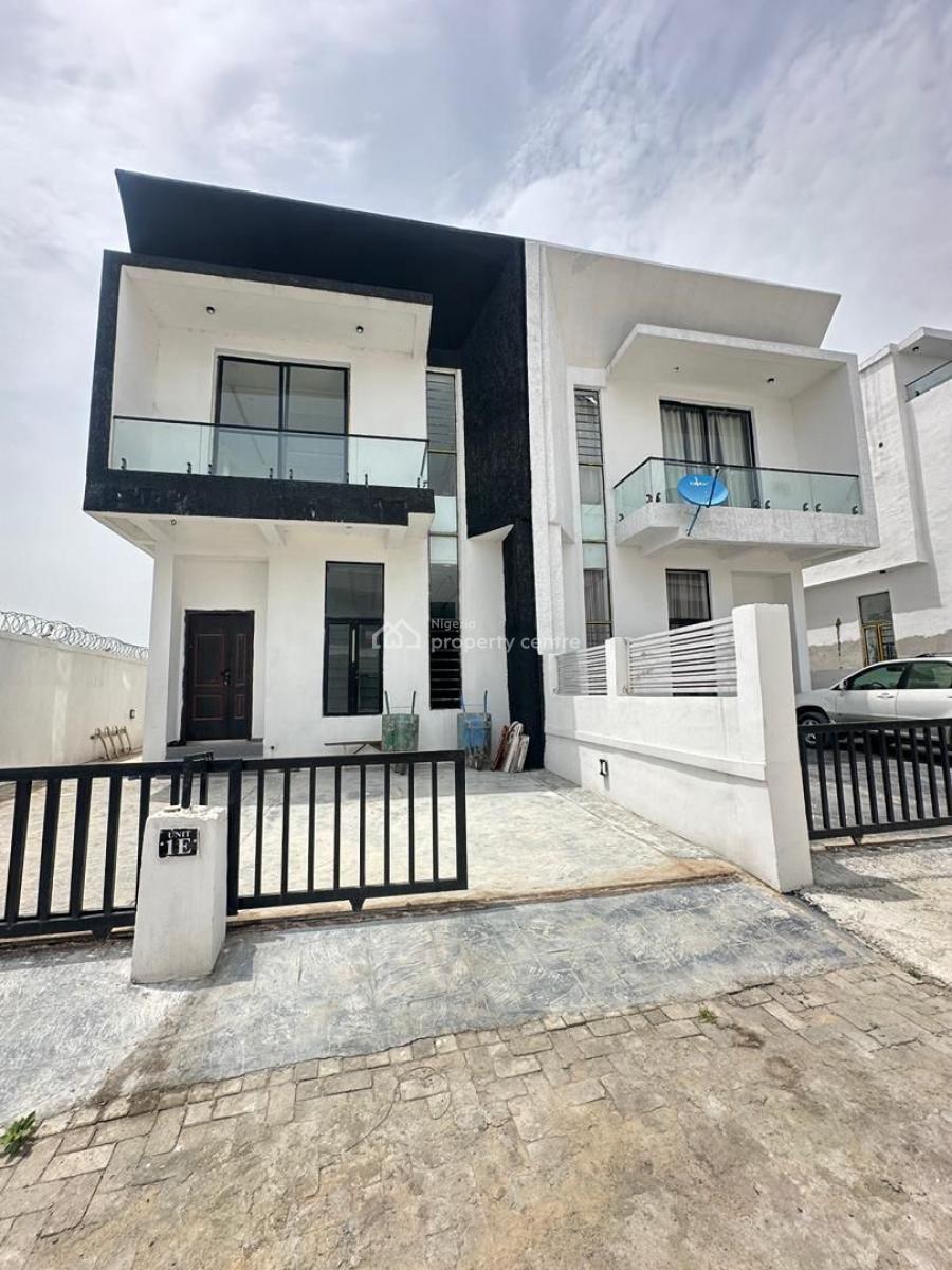 Aesthetic Brand New 4 Bedroom Semi Detached Duplex with Bq, Ajah, Lagos, Semi-detached Duplex for Sale