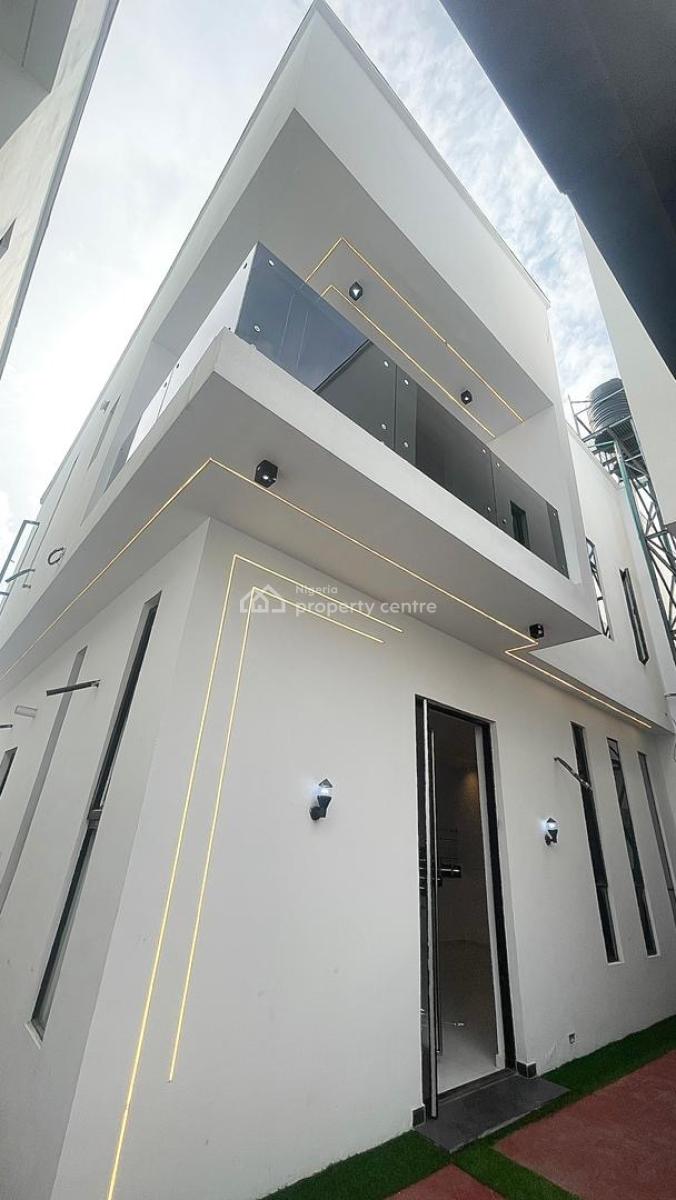 Lux Styled, Semi Detached 4 Bedroom Detached Duplex + Inverter + Solar, Chevron Alternative, Lekki, Lagos, Detached Duplex for Sale