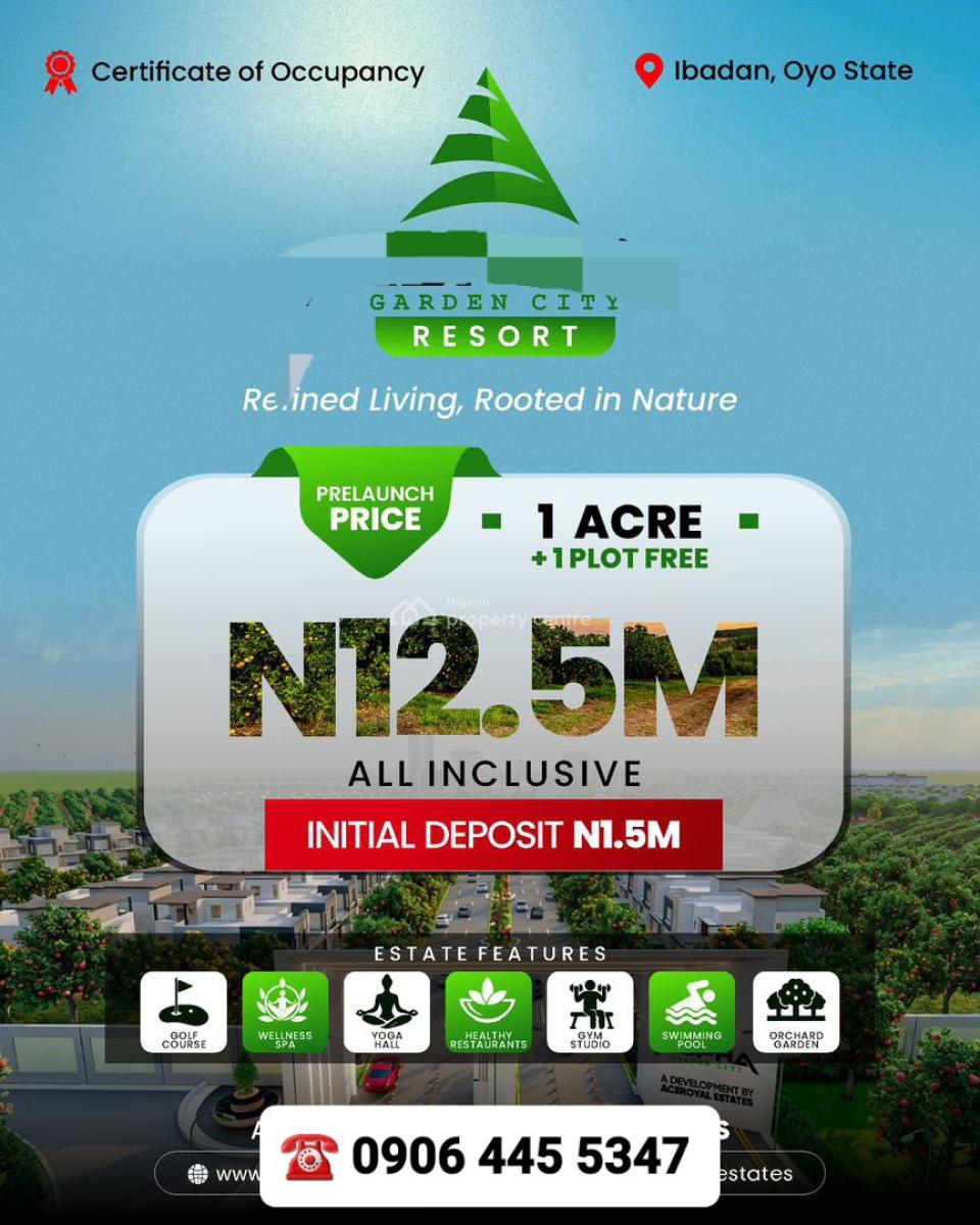 Buy and Build Plots and Acres of Land with C of O, Oloju Oro Road, Oluyole Lga, Ibadan, Oyo, Residential Land for Sale