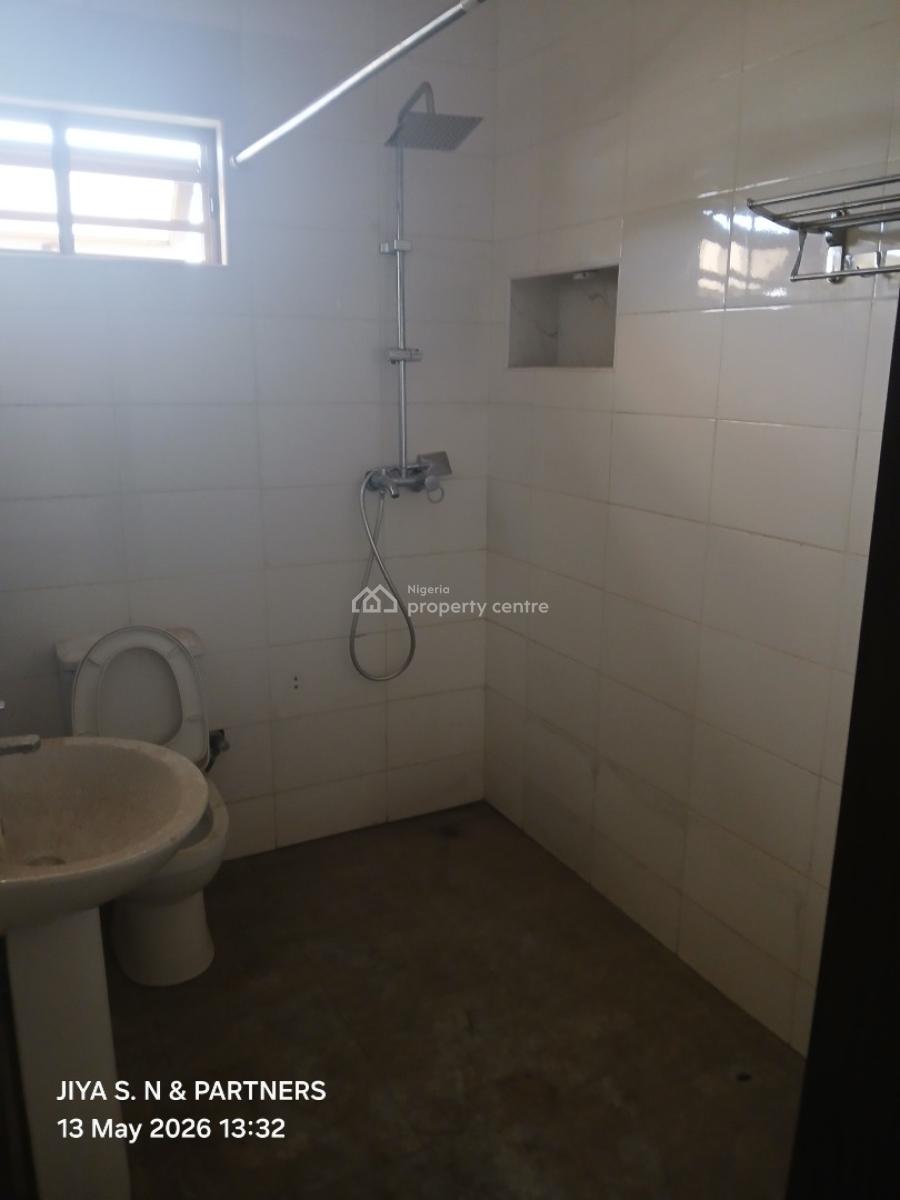 3 Bedroom Flat with Bq on First Floor, By American International School, Durumi, Abuja, House for Rent