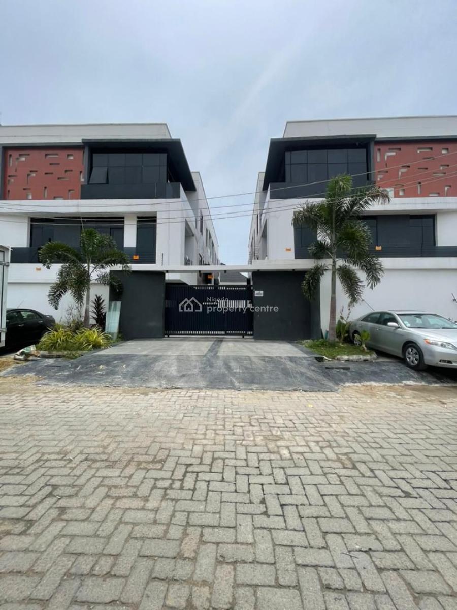 4 Bedroom Duplex with Bq and Swimming Pool, Lekki Phase 1, Lekki, Lagos, Terraced Duplex for Rent