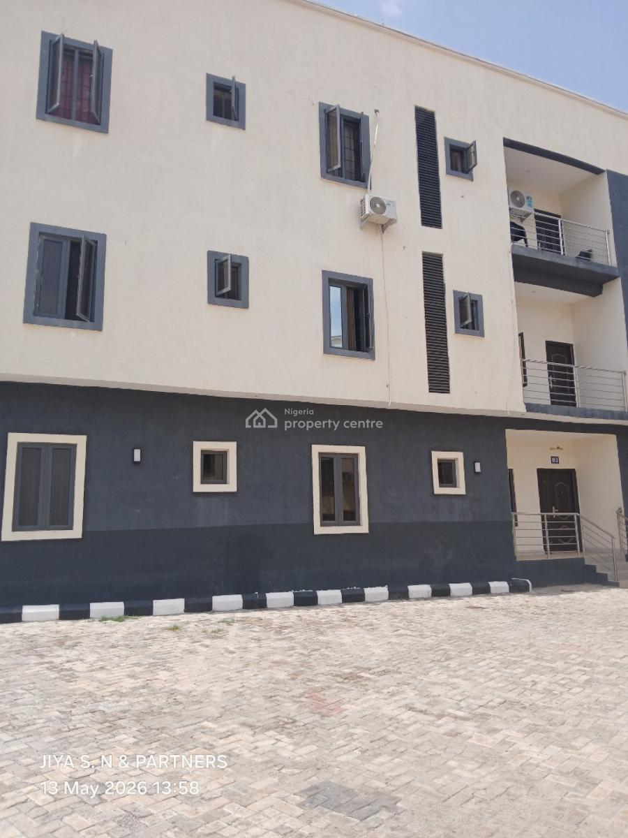 Newly Built 3 Bedroom Flat with Bq on First Floor, By American International School, Durumi, Abuja, House for Sale