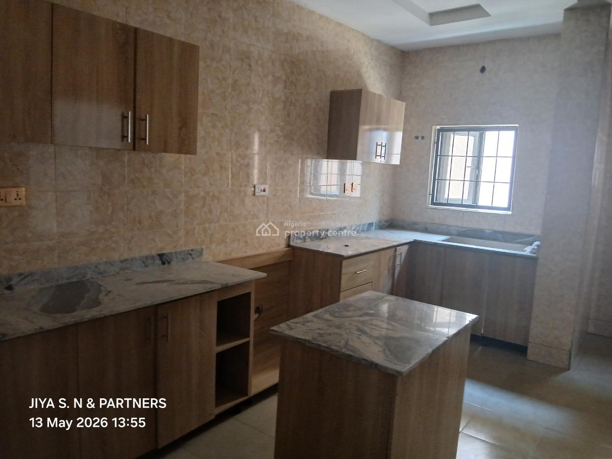 Newly Built 3 Bedroom Flat with Bq on First Floor, By American International School, Durumi, Abuja, House for Sale