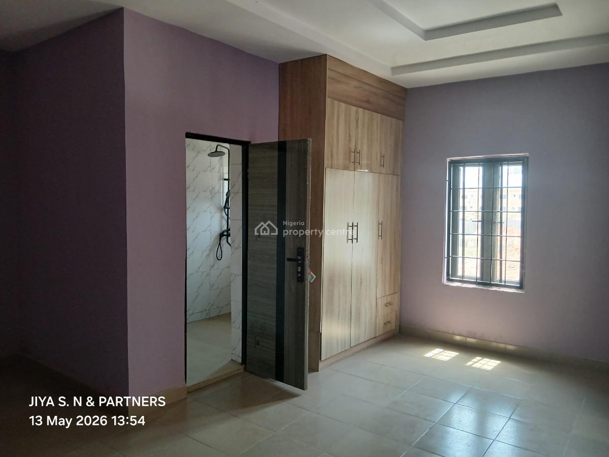 Newly Built 3 Bedroom Flat with Bq on First Floor, By American International School, Durumi, Abuja, House for Sale