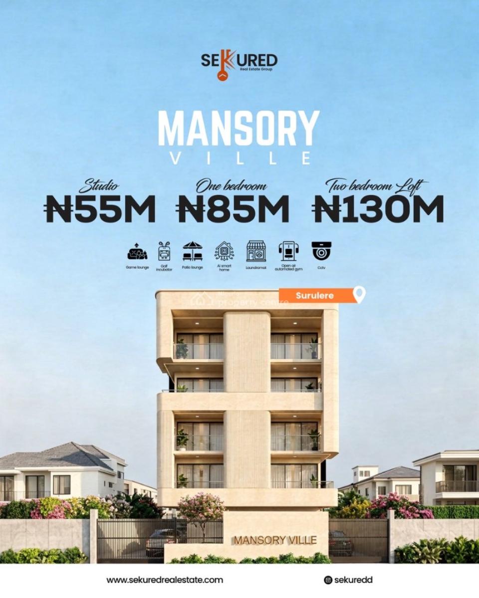 Premium 2 Bedroom Luxurious Loft Apartment, Surulere, Lagos, Flat / Apartment for Sale