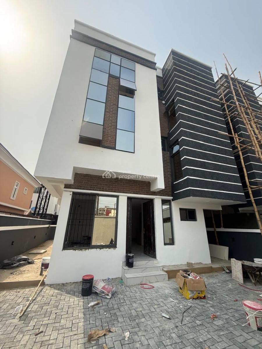 Newly Built 4 Bedroom Detached Townhouse with a Room Bq, Lekki Phase 1, Lekki Phase 1, Lekki, Lagos, House for Rent