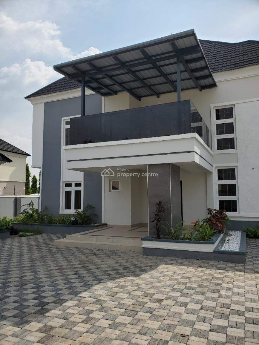 Luxury 5-bedroom Detached Duplex with 2-room Boys Quarter, Asokoro District, Abuja, Detached Duplex for Rent