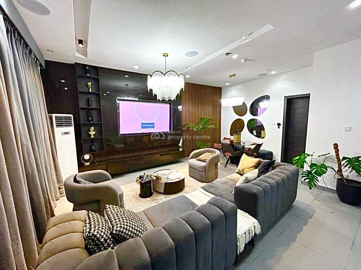 Luxury 3 Bedroom Penthouse with Seaview, Ps5, Snooker, Table Tennis, Lekki Phase 1, Lekki, Lagos, Flat / Apartment Short Let