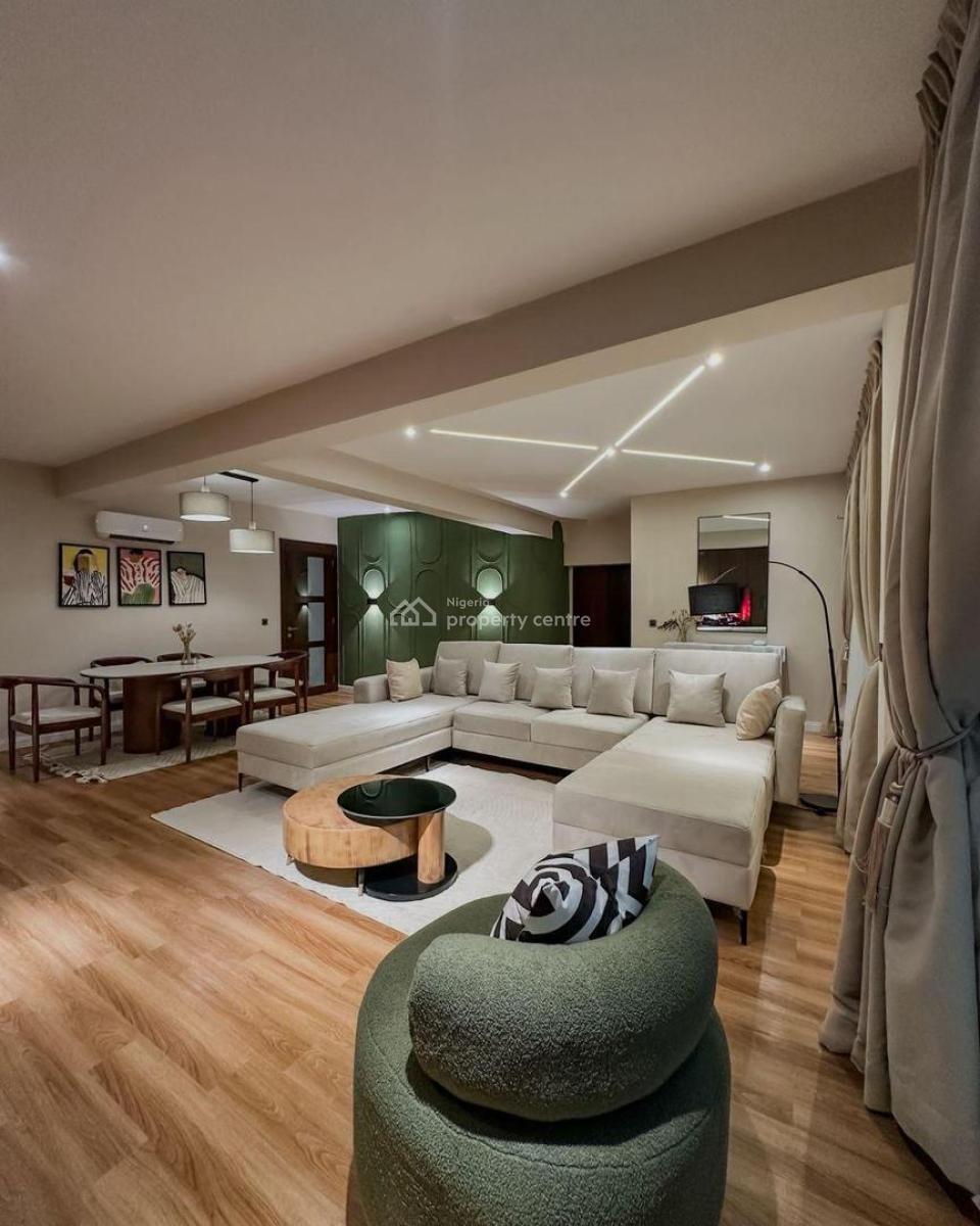 a Brand New Minimalist 3-bedroom Apartment with a Swimming Pool and Ps, Lekki Phase 1, Lekki, Lagos, Flat / Apartment Short Let
